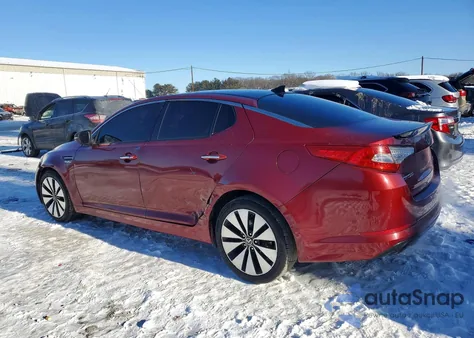 2012 Kia Optima Sx from USA, damaged, VIN 5XXGR4A60CG010688